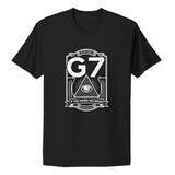 Official Group 7 ( G7) Unisex T-shirt- Infused With  Clear Quartz