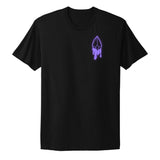 Glow in the Dark Self Care Never Dies Unisex T-shirt- Infused With Amethyst Crystals