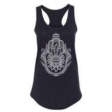 Load image into Gallery viewer, Crystal Women's Racerback - Printed with Obsidian infused ink