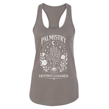 Load image into Gallery viewer, Palmistry Women's Racerback - Printed with Moonstone infused ink