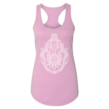 Load image into Gallery viewer, Crystal Women's Racerback - Printed with Obsidian infused ink