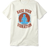 Raise your Vibration 3D Print official Allmade Collaboration - Unisex 100% Organic Cotton T infused with Clear Quartz