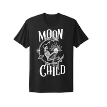 Load image into Gallery viewer, Glow in the dark Skeleton Moon Child  Unisex Infused with Moonstone &amp; Labradorite Crystals
