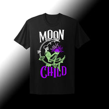 Load image into Gallery viewer, Glow in the dark Skeleton Moon Child  Unisex Infused with Moonstone &amp; Labradorite Crystals
