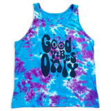 Good Vibes Only - Women’s Tie dye Tank - Infused with Obsidian