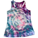 Cosmic Calendar- Women’s Tie dye Tank - Infused with Moonstone