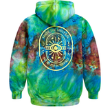 Trust The Universe Tiedye Midweight Hoodie Infused with Citrine