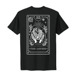 The Lovers Tarot Unisex T-shirt - Infused with Rose Quartz