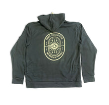 Load image into Gallery viewer, Trust the universe Midweight Unisex Santa Cruz Hoodie - Infused with Labradorite
