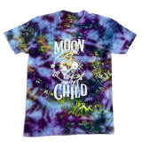 Moon Child Tie-Dye Unisex T-shirt - Infused with Moonstone & Labradorite