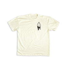 Load image into Gallery viewer, Crescent Moon Heavy weight Unisex T-Shirt - Infused with Moonstone, Tourmaline &amp; Labradorite
