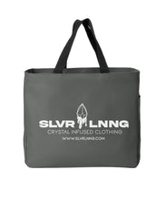 Load image into Gallery viewer, Slvr Lnng Tote bag
