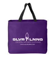 Load image into Gallery viewer, Slvr Lnng Tote bag
