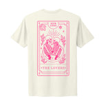 The Lovers Tarot Unisex T-shirt - Infused with Rose Quartz