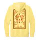 The Sun Card Glitter Midweight Hoodie Infused with Citrine