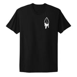 Glow in the Dark Self Care Never Dies Unisex T-shirt- Infused With Amethyst Crystals
