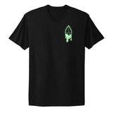 Glow in the Dark Still Healing from Past Lives Unisex T-shirt- Infused With Clear Quartz Crystals