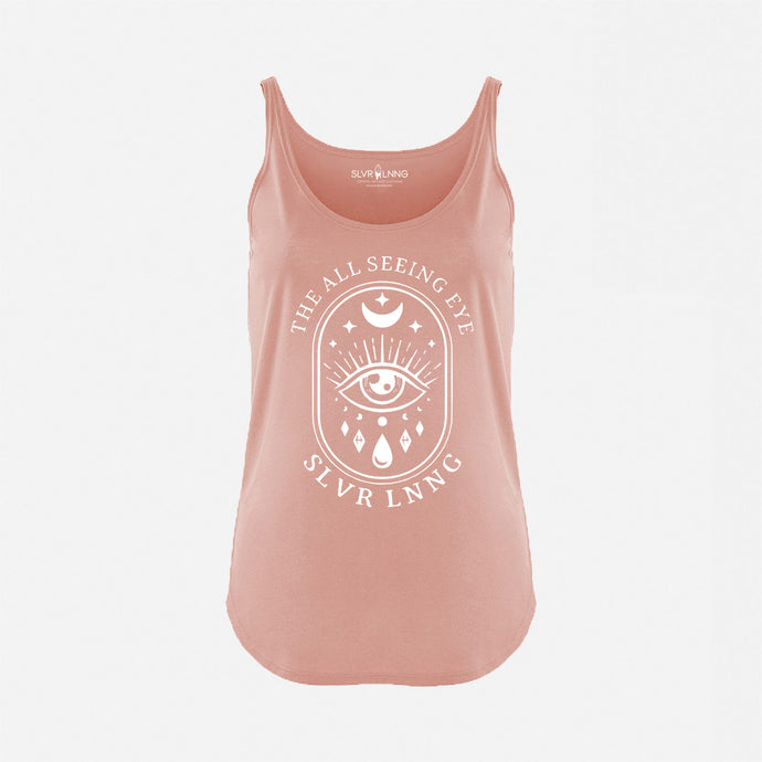 All Seeing Eye Womens Festival Tank Infused with