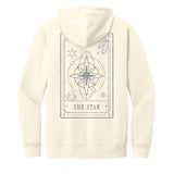 The Star Card Glitter Midweight Hoodie Infused with Clear Quartz