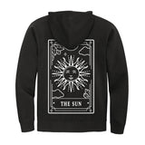 The Sun Card “Signature” Midweight Pullover or Zip up Hoodie Infused with Citrine