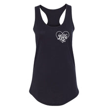 Load image into Gallery viewer, Self Love Club Women's Racerback - Printed with Rose Quartz infused ink
