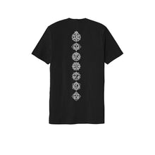 Load image into Gallery viewer, Chakra Unisex Eco Friendly Organic Cotton T infused with Clear Quartz - Amethyst - Sodalite - Rose Quartz -Citrine - Carnealian &amp; Obsidian
