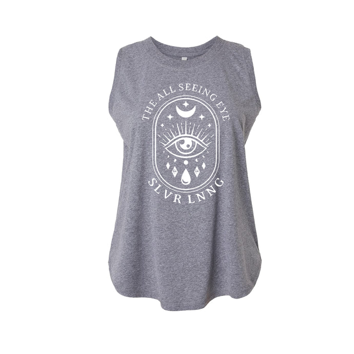 All Seeing Eye Womens Curvy Tank - infused with