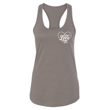 Load image into Gallery viewer, Self Love Club Women's Racerback - Printed with Rose Quartz infused ink
