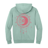 Lunar Recharge Heavy weight Hoodie Infused with Labradorite