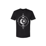 Moon recharge (New moon) Unisex T-shirt - Infused with Moonstone, Labradorite and Amethyst