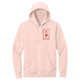 The Lovers Card Glitter Midweight Hoodie Infused with Rose Quartz