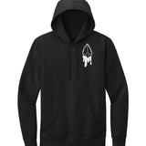 Glow in the Dark Self care never dies Midweight Unisex Hoodie Infused with Amethyst