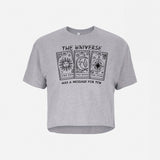 Tarot Cards Message for you Crop Top- Infused with